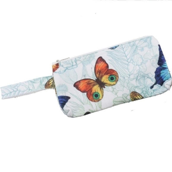 Butterfly 🦋 Large Wristlet - Picture 3 of 5